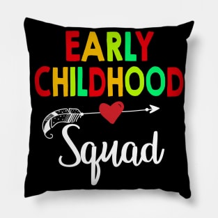 Early Childhood Squad Teacher Back To School Pillow