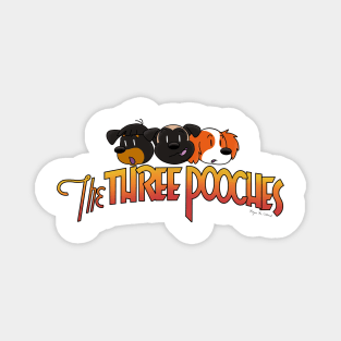 Three Pooches Magnet