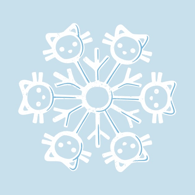 Snowflake Cat Winter by Tobe Fonseca by Tobe_Fonseca