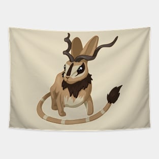 African Jackalope Tapestry