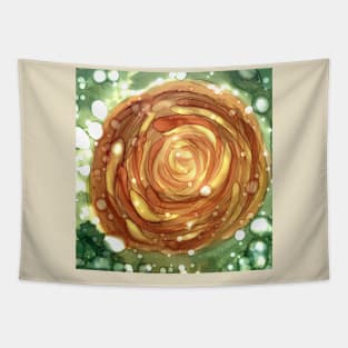 Abstract Autumn Rose Tapestry