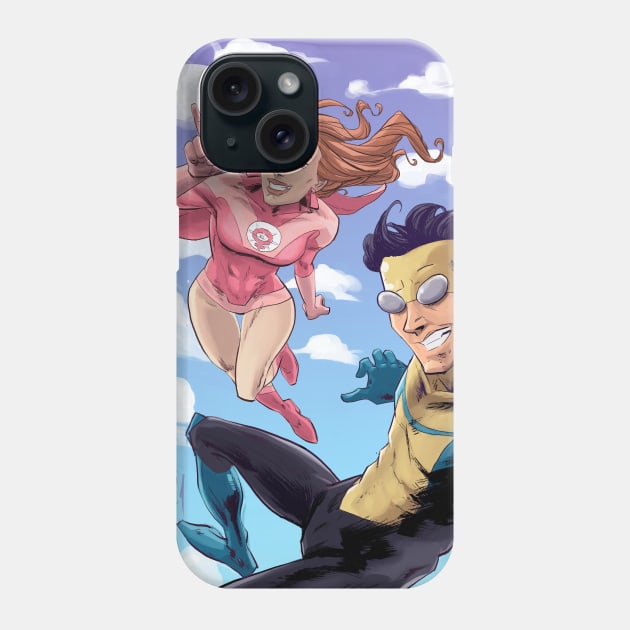 Atom Eve and Invincible Phone Case by markodjeska