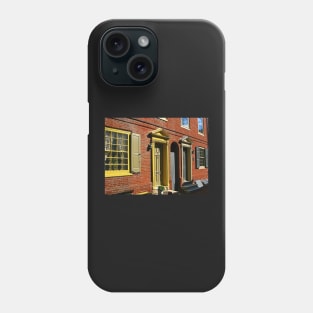 Doors and Windows of Elfreth's Alley Phone Case