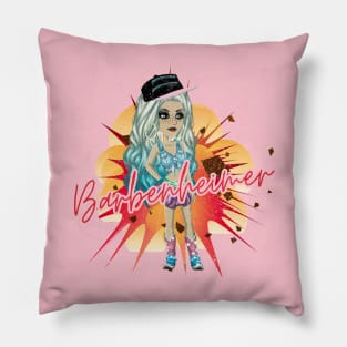 Barbenheimer Pillow