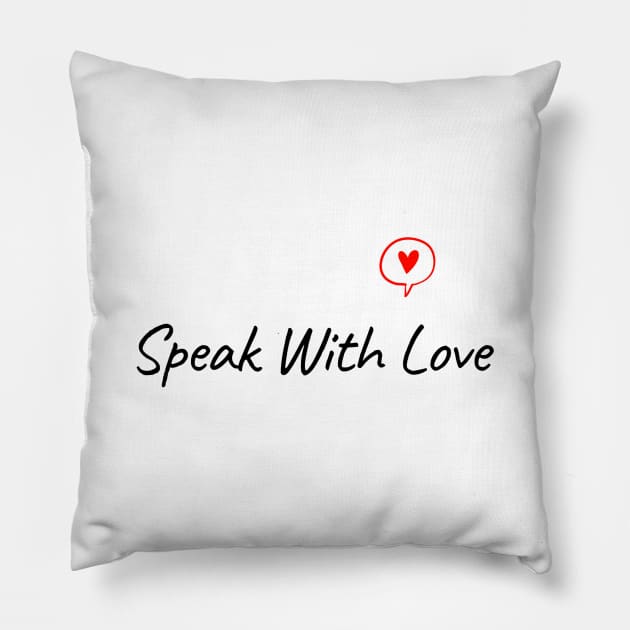 Love Pillow by IBMClothing