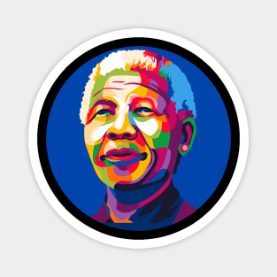 Nelson mandela pop art Magnet