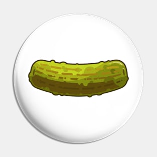 It's a Big "Dill", Vector Pickle Illustration Pin