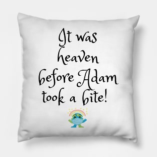 Adam and Eve Pillow