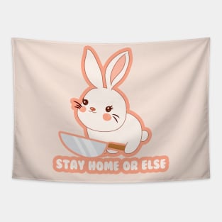 Stay Home Tapestry