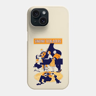 Singing Teen-Agers! Phone Case