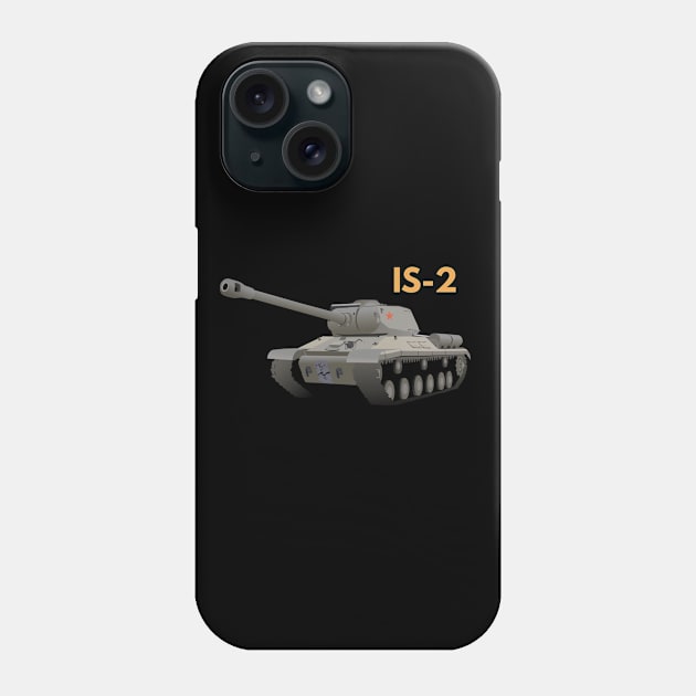 Soviet IS-2 Tank Phone Case by NorseTech