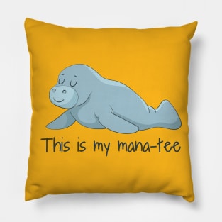 This Is My Manatee, Funny Manatee Sea Cow Pillow