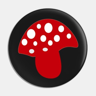 fairy tale red white cute mushroom Pin