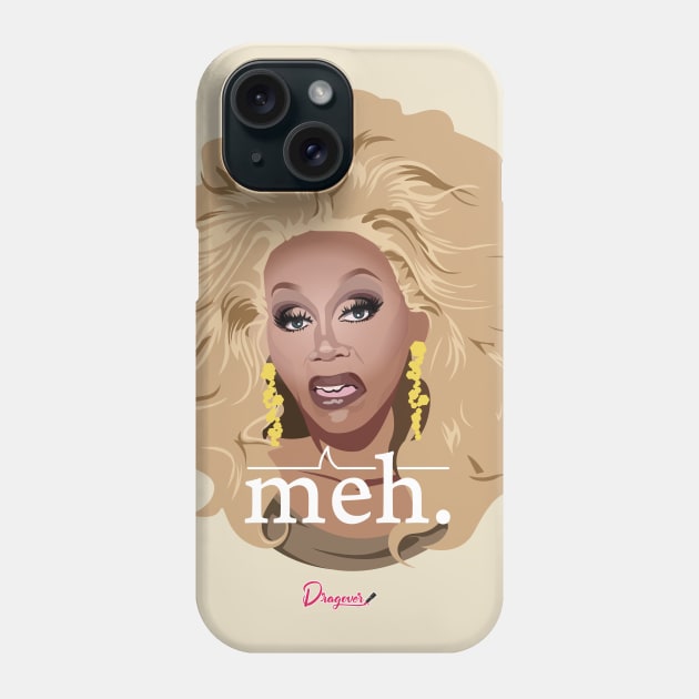 RuPaul Meh from Drag Race Phone Case by dragover