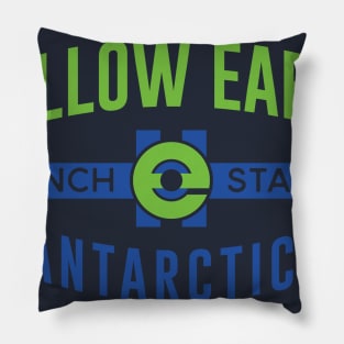 Hollow Earth Launch Station Pillow