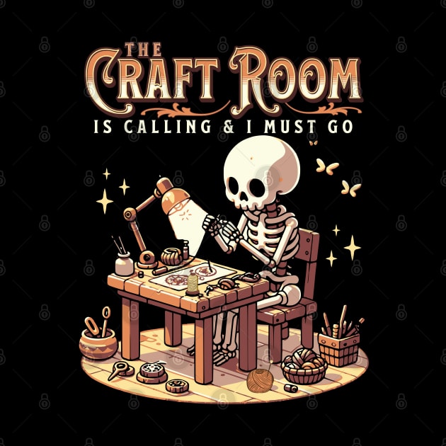 Craft Room is Calling Funny Crafter by Hypnotic Highs