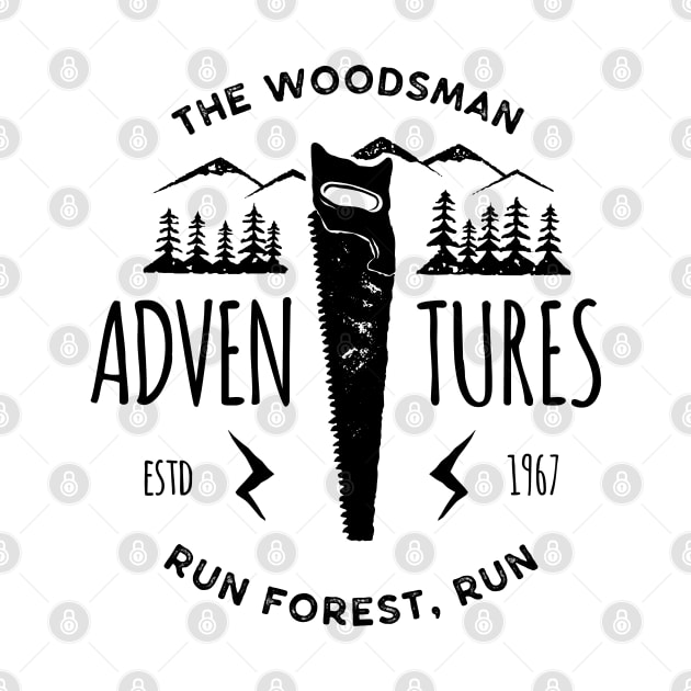 The Woodsman Adventures - Run Forest Run by busines_night