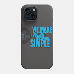 We make real estate photography ridiculously simple half icon Phone Case