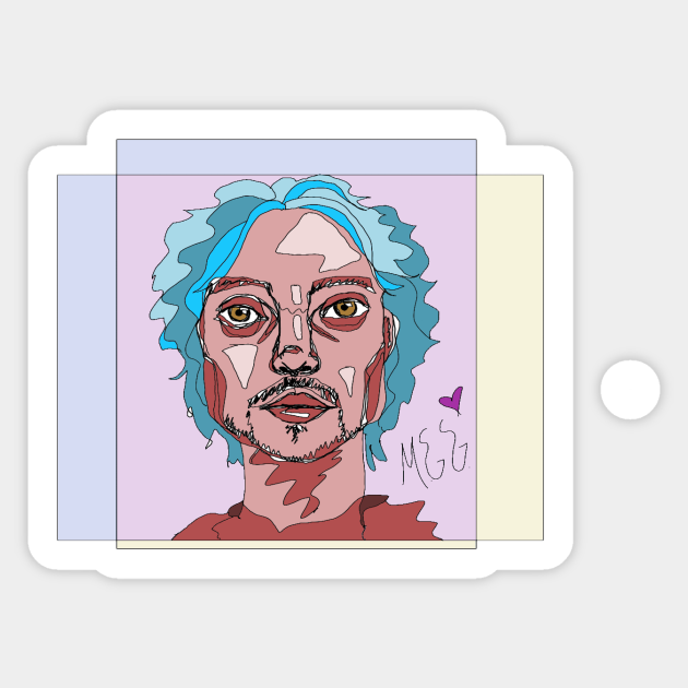 pic   Matthew Gray Gubler Stickers mgg pastels