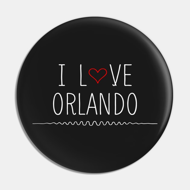 Orlando Love Pin by designspeak