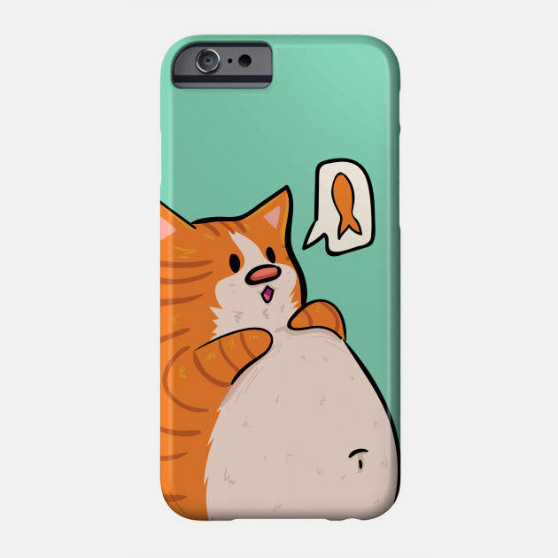 Ginger Fat Cat Fat Cat Phone Case Teepublic