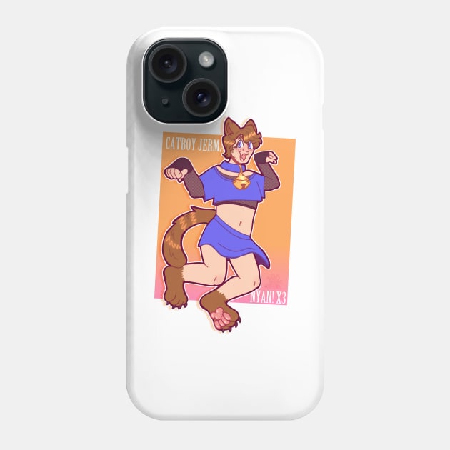 Catboy Jerma Phone Case by catboymalewife