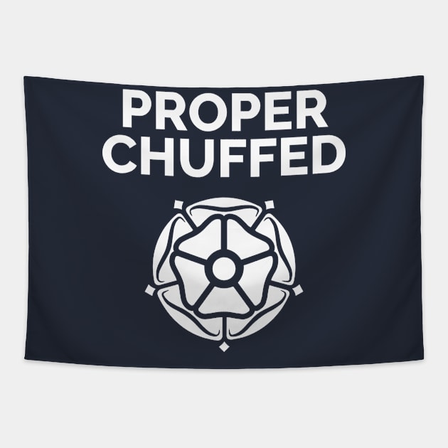 Proper Chuffed Yorkshire Rose Tapestry by Yorkshire Stuff