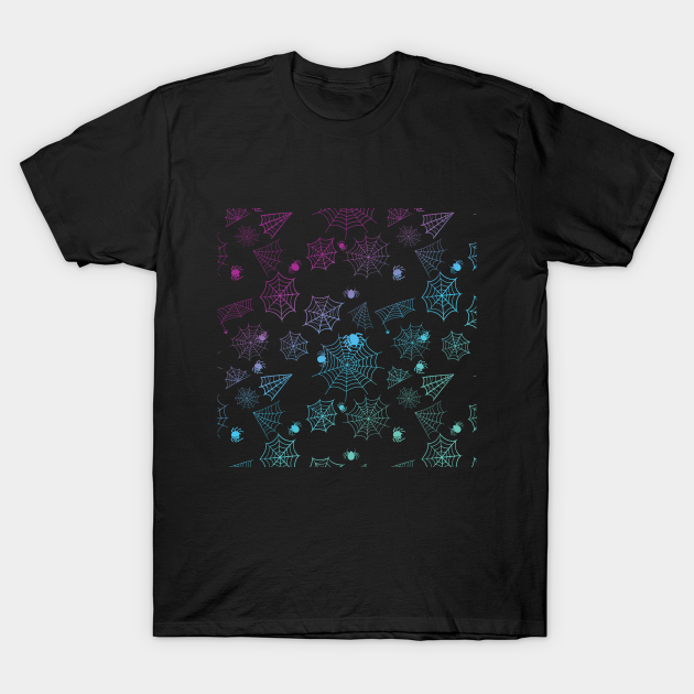 Discover Spider web rainbow pattern - Spider Web - T-Shirt