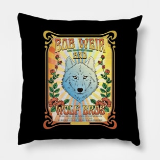 Bob Weir And Wolf Bross Pillow