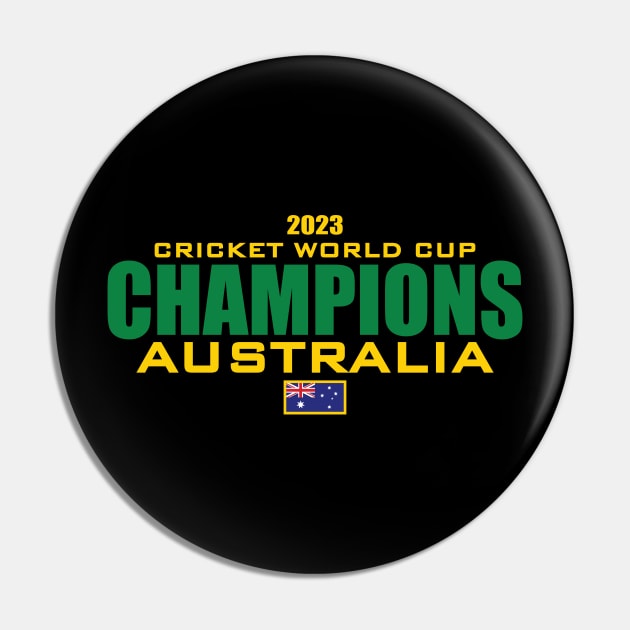 Australia - Champions Pin by Nagorniak