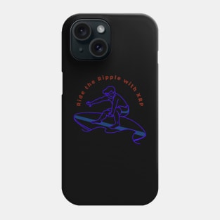 Ride the Ripple with XRP Phone Case