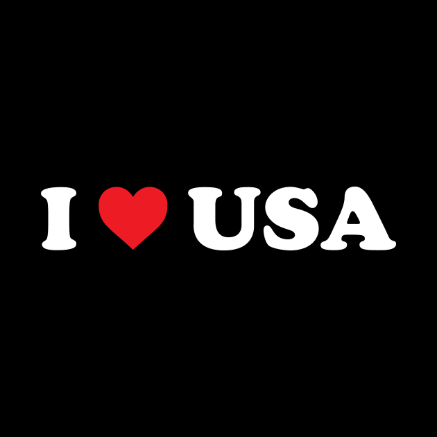 I ❤️ USA by Novel_Designs