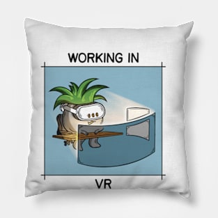 Working in VR Pillow