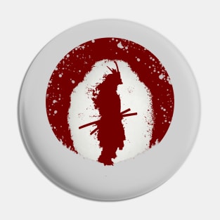 Lone Samurai Pin