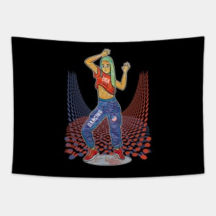 Dancers cool trend Tapestry