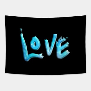 Blue Love Tapestry