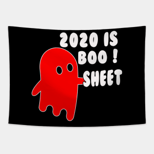 FUNNY BOO SHEET HALLOWEEN Tapestry