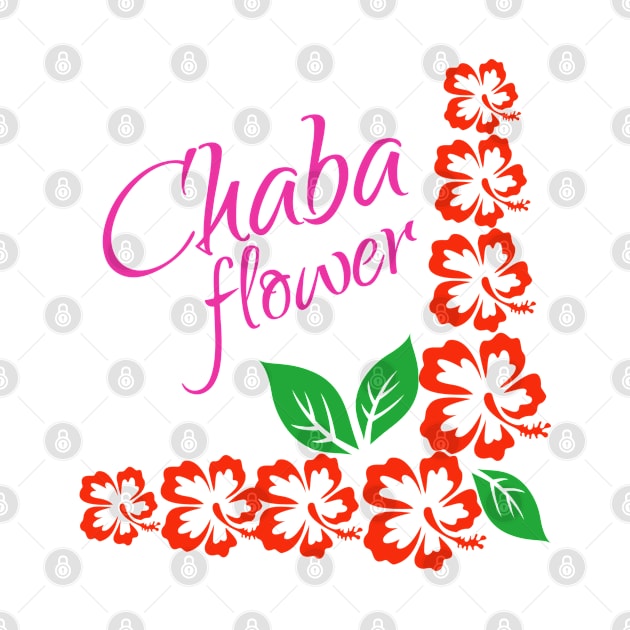 Chaba flower,Hibiscus flowers by Chanyashopdesigns