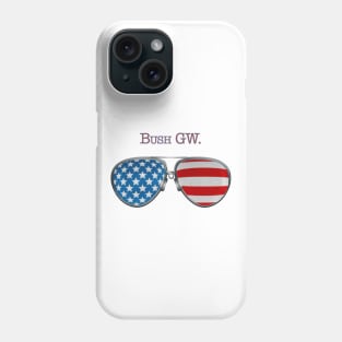 USA GLASSES GEORGE WALKER BUSH Phone Case