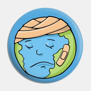 Earth Injured Pin