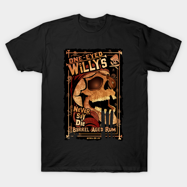 Discover One Eyed Willy's Rum - Goonies - T-Shirt