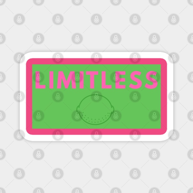 Limitless Lime Magnet by aybe7elf