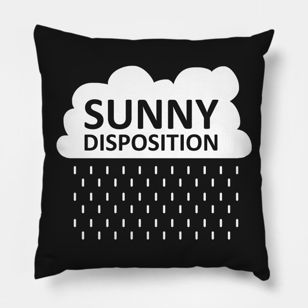 Sunny Disposition Pillow by caravantshirts