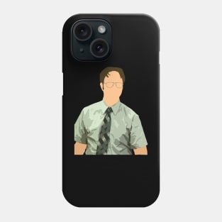 Dwight Schrute vector Phone Case