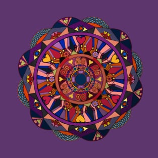 Watch Over My Heart Mandala T-Shirt