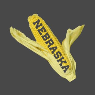 Nebraska corn - NE pop art with Nebraska text - NE sticker - NE decal - Nebraska corn pop art with Nebraska text - NE sticker - NE decal - Nebraska gift gift T-Shirt