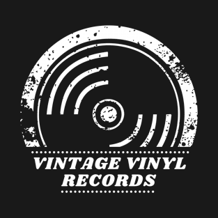 Vintage Vinyl Records T-Shirt