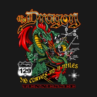 The Dragon North Carolina Tennessee T-Shirt