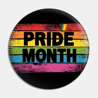 PRIDE MONTH, LGBTQ, equality, retro vinatage Pin