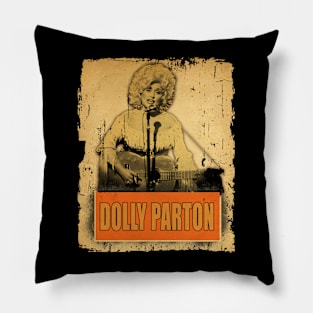 dolly parton //design fo r you Pillow